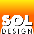 Logotipo Sol design